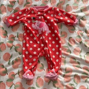 Polka Dot Elephant Kids One Piece
